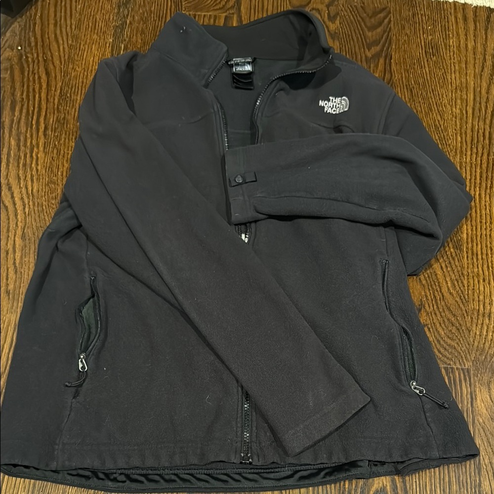 **The North Face Charcoal Full-Zip Jacket**